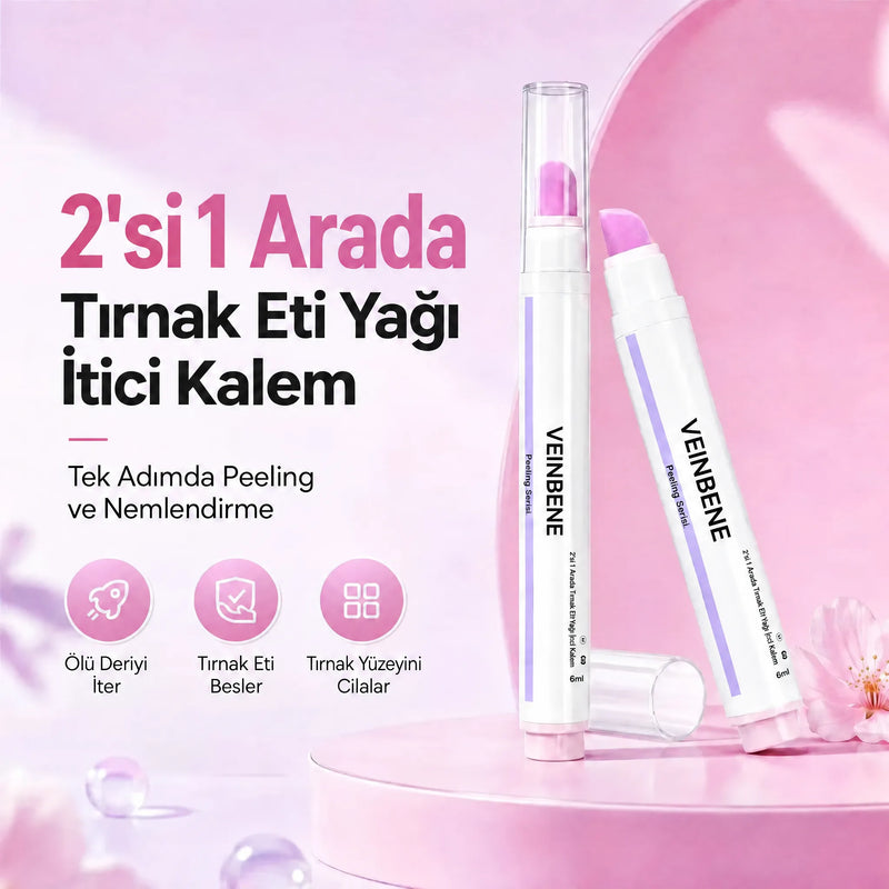 VEINBENE iki işlevli tırnak bakım kalemi